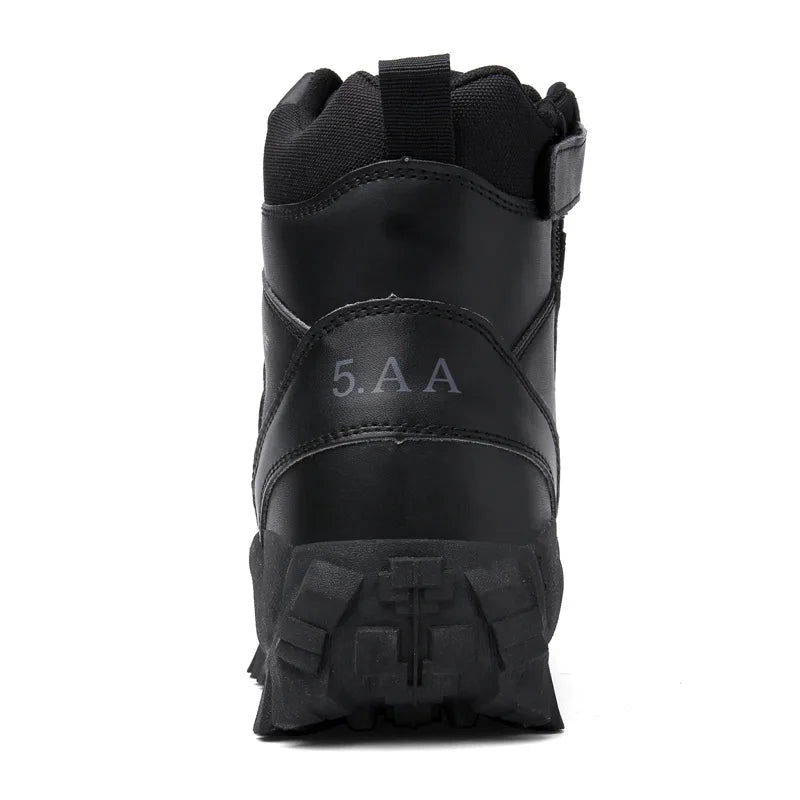 (🎁Free Socks Giveaway🧦) Men Waterproof Non-Slip Hiking Boots Orthopedic Support Anti-Smash Anti-Puncture Work Boots